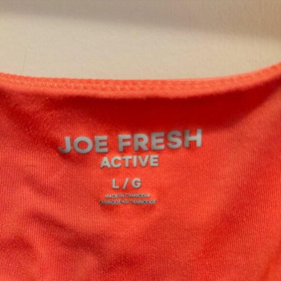 Joe Fresh Pink + Purple Align Dupe Sports Bra - Picture 2 of 5